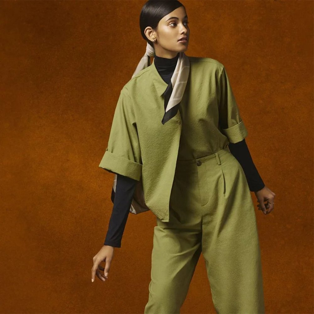 Uniqlo Cotton Half Sleeve Shirt (HANA TAJIMA) - NWT